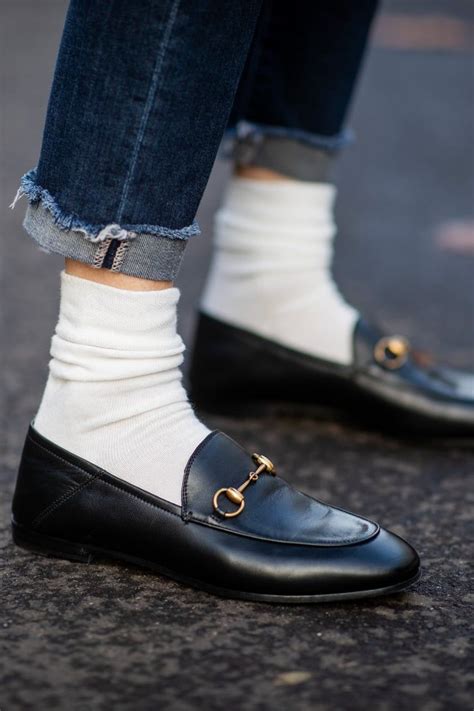 wearing socks with gucci loafers|best socks for loafers.